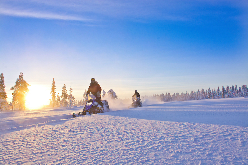 s'équiper pour l'hiver en Laponie suédoise